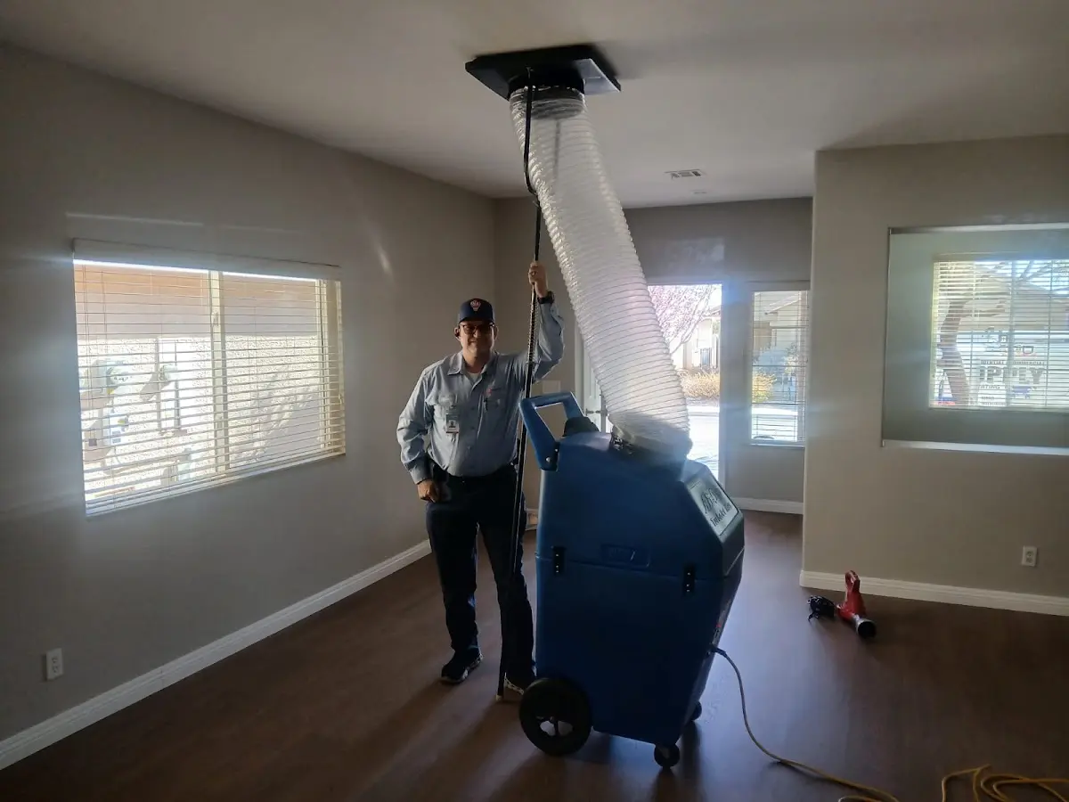 Professional Dryer Vent Cleaning work inside a Aventura home
